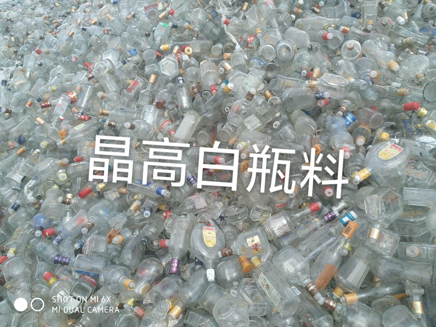 昆山晶高白瓶料回收